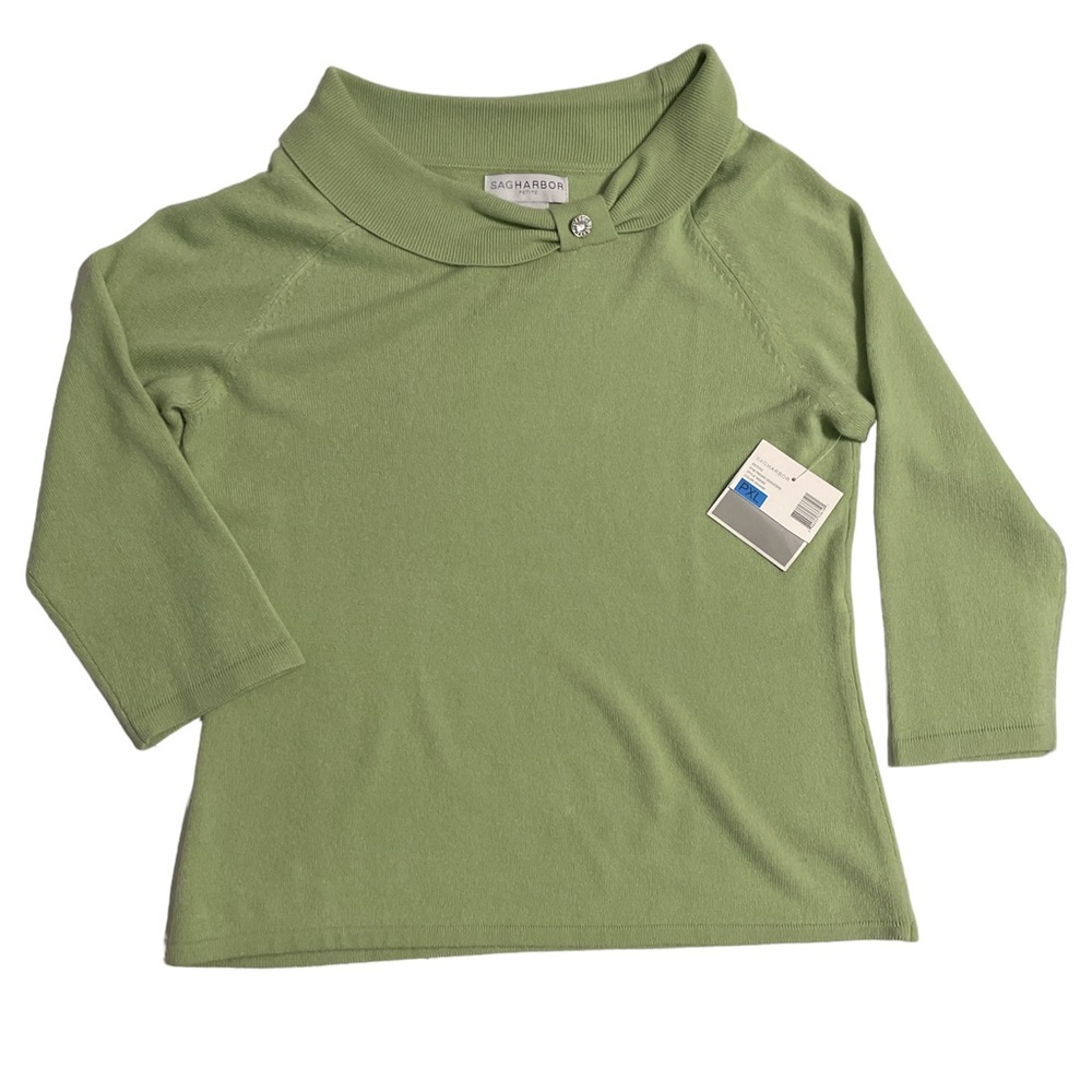 SAG HARBOR Women’s Petite Sweater Sz XLP